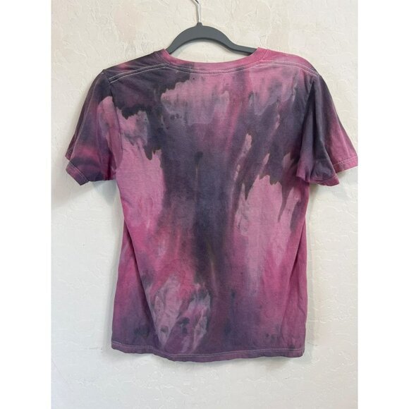 Guns & And Roses Vintage Tee Sz Women Small Purple Tie Die Band Tee Graphic Tee - Picture 4 of 6
